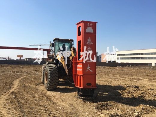 HC系列高速液壓夯實機(jī)案例